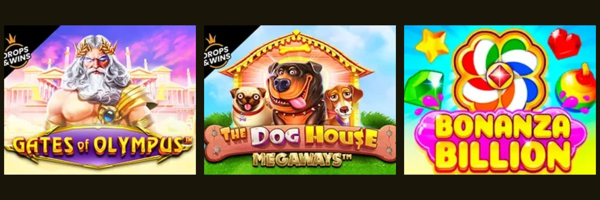Слоты с Buy Bonus — Gates of Olympus, Dog House Megaways, Bonanza Billion