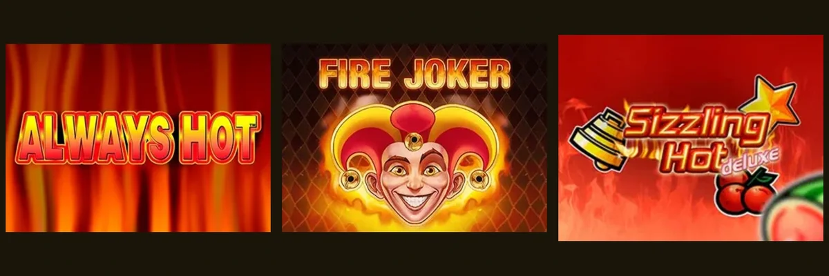 Классические слоты казино Эльдорадо — Always Hot, Fire Joker, Sizzling Hot