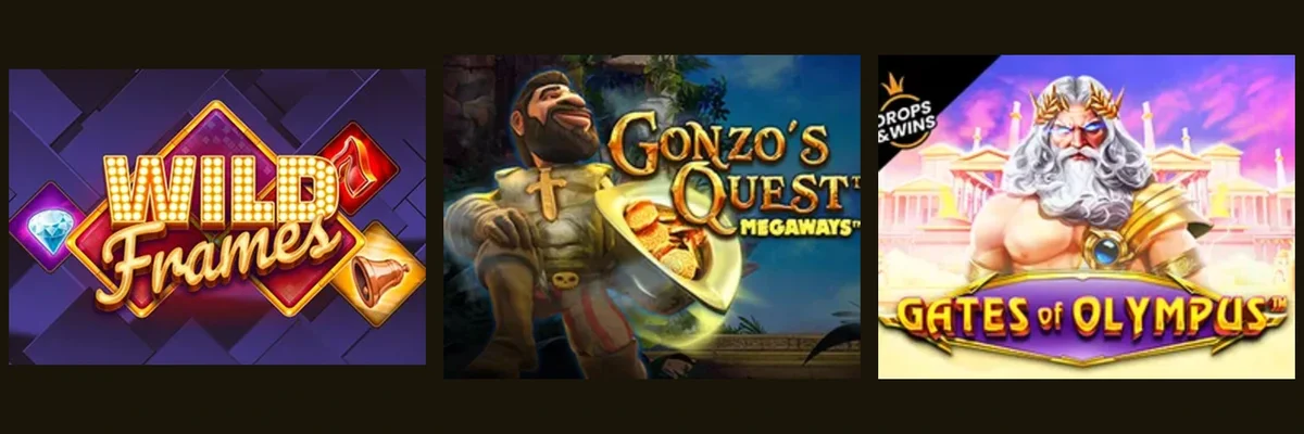 Кластерные слоты казино Эльдорадо — Wild Frames, Gonzo's Quest Megaways, Gates of Olympus
