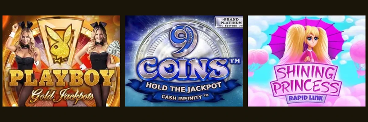 Джекпот-слоты казино Эльдорадо — Playboy Gold Jackpots, 9 Coins Grand, Rapid Link